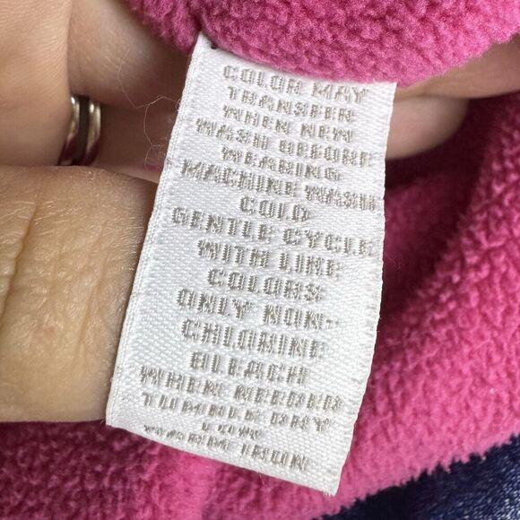 Vintage Charter Club Barn Chore Denim Jacket Medium Blue Quilted Fleece Country - Picture 9 of 9